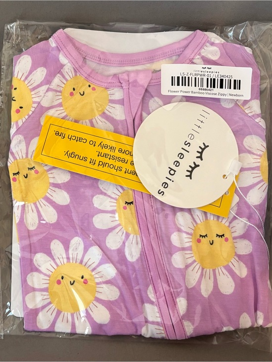 Little Sleepies Other - Little Sleepies Flower Power Zippy